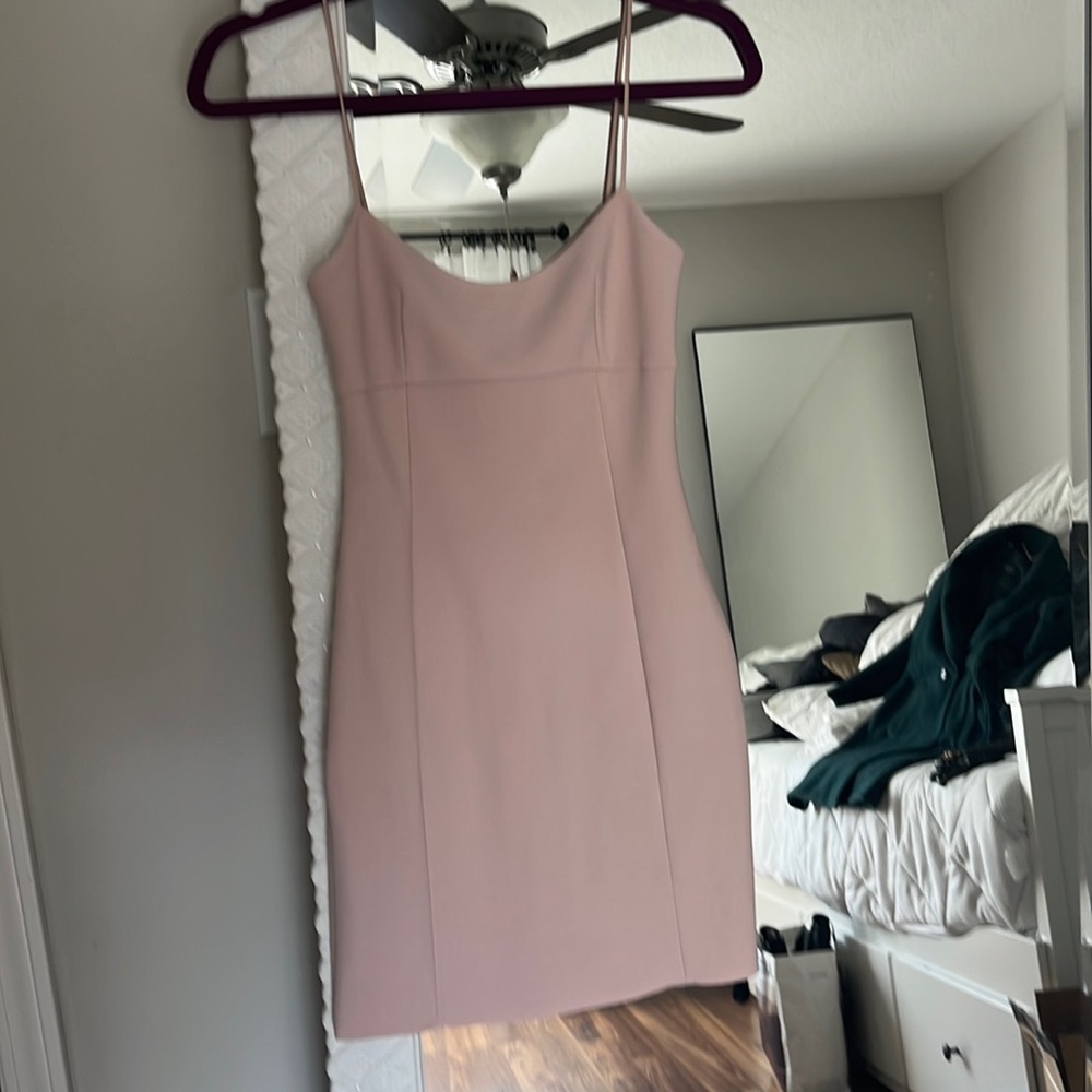 Bec + Bridge light pink mini dress